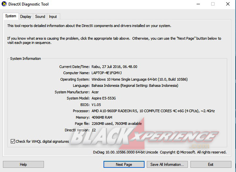 Ditenagai AMD A10, Notebook Acer Aspire E5-553G Siap Kerja Berat