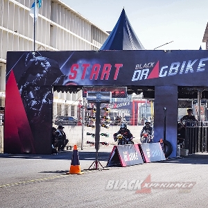 Start Line dan Aksi Dragster di Black Drag Bike 2023 Sidoarjo