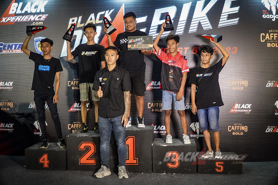 Juara Drag Bike 2023, Kelas Pemula Point B dan Kelas Utama Point A