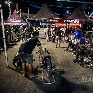 Drag Bike Night Battle 2023  di Sidoarjo