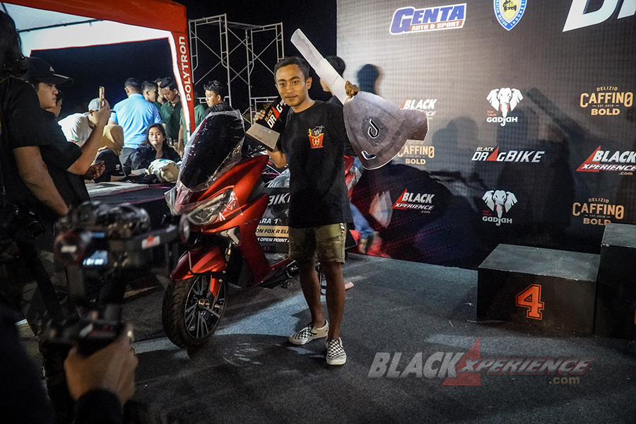 Juara Drag Bike 2023, Kelas Pemula Point B dan Kelas Utama Point A