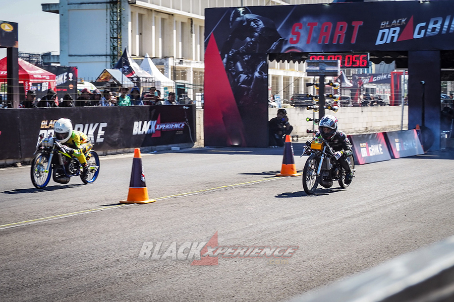 Start Line dan Aksi Dragster di Black Drag Bike 2023 Sidoarjo