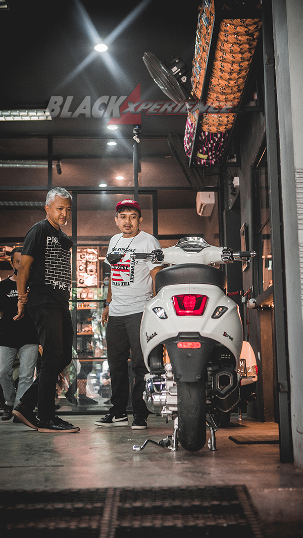 SHD Scooter, Modifikasi Vespa Italian Part dari Daily  Hingga Performance 