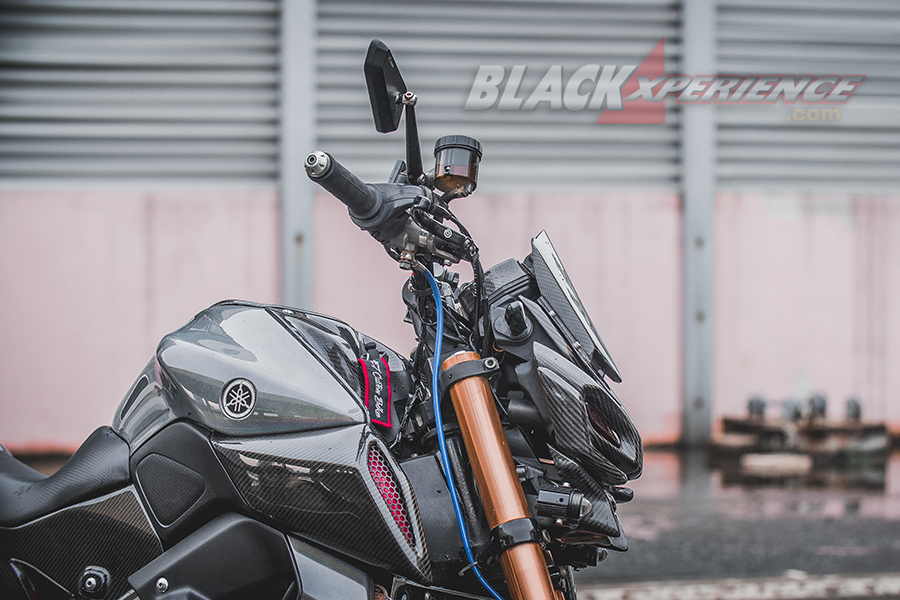 Modifikasi Yamaha MT-15 Naik Tahta Menjadi Real Street Fighter