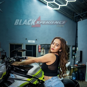 Zakia Demen Cowok Riding Sunmori Pakai Chopper