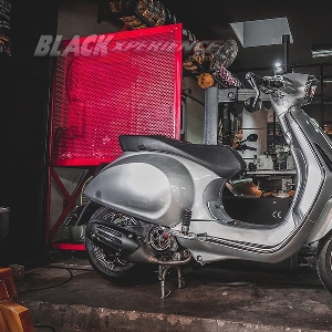 SHD Scooter, Modifikasi Vespa Italian Part dari Daily  Hingga Performance 