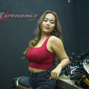 Zakia Demen Cowok Riding Sunmori Pakai Chopper