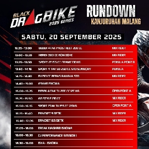 Black Drag Bike Kanjuruhan Malang Siap Digelar, Ini Rundown Resminya