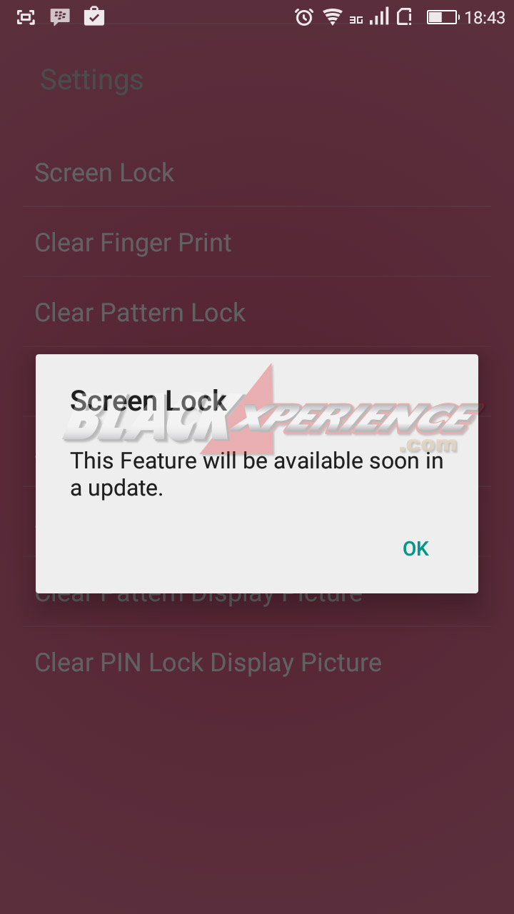 Fitur screenlock segera tersedia dipembaharuan Fingerprint AppLock berikutnya