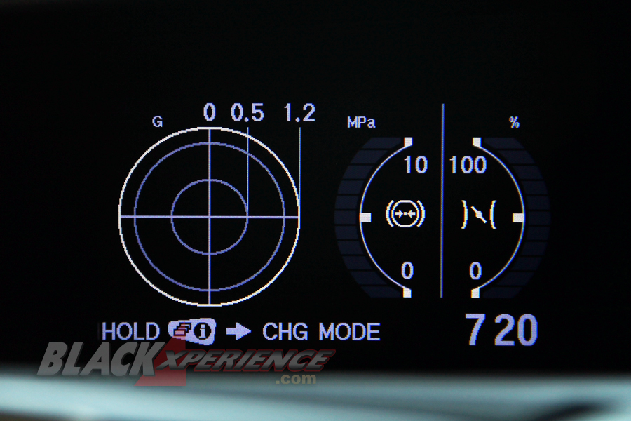 Fitur G-Force meter 