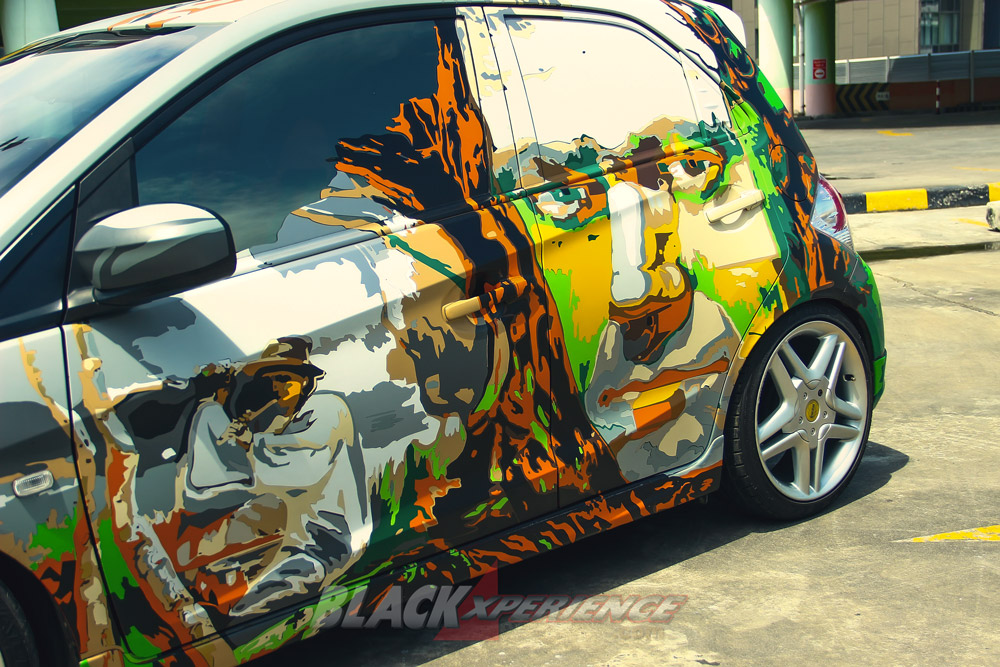 Modifikasi Honda Brio Pacman, Abstract of Illusion