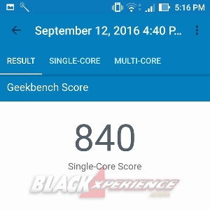 Hasil GeekBench Zenfone 3