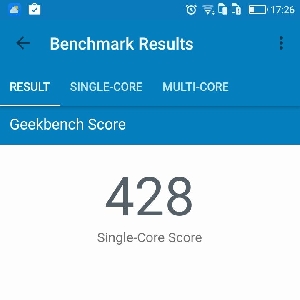 Hasil Uji GeekBench