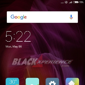 Home Screen First Space