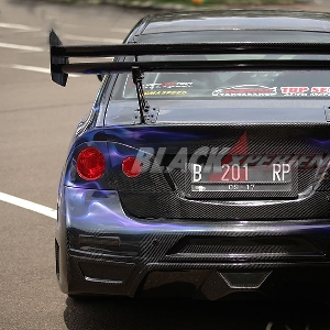 Tampak belakang Honda Civic FD