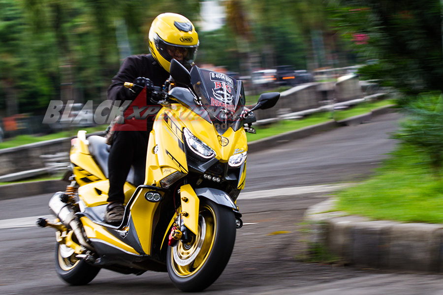 Modifikasi Yamaha X-Max 2017, Fans Berat Bumblebee 