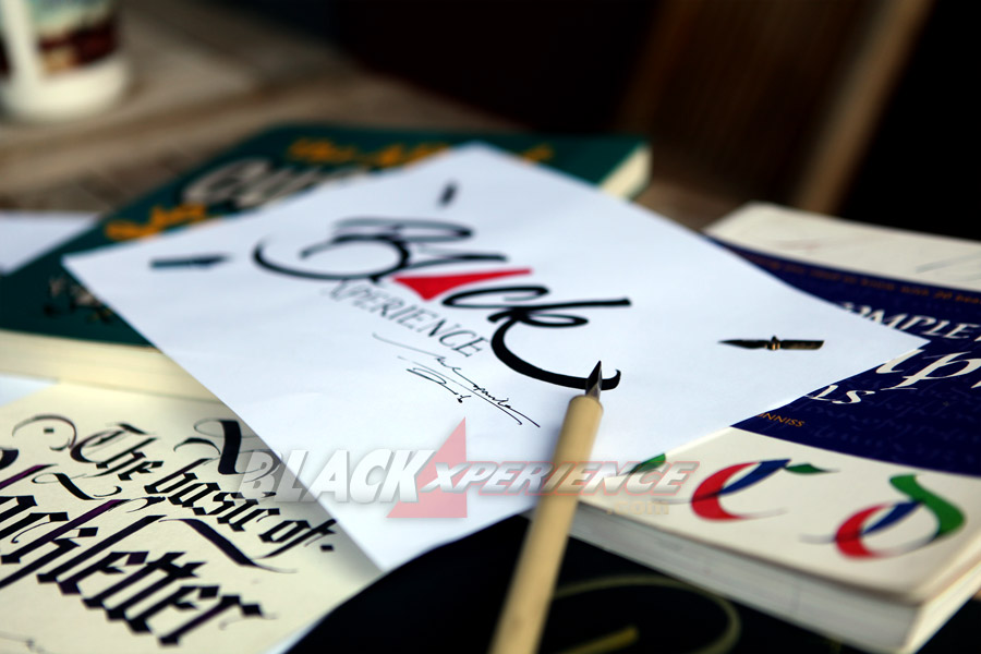 Eko Fitriono, Hand Lettering dan Calligraphy Artwork