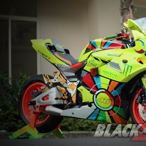 DJ Custom mempertimbangkan aerodinamis yang sporty