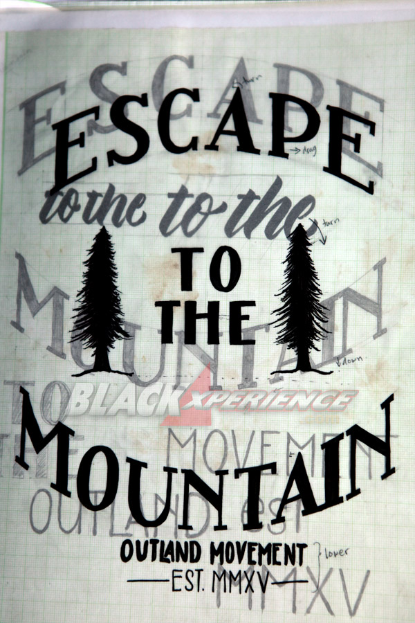 Eko Fitriono, Hand Lettering dan Calligraphy Artwork