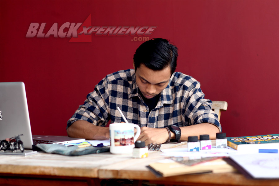 Eko Fitriono, Hand Lettering dan Calligraphy Artwork