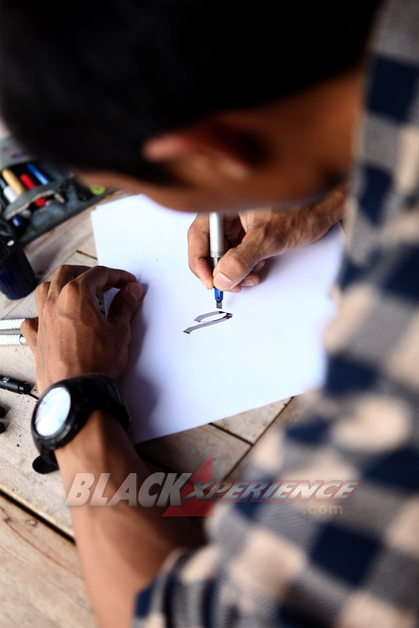 Eko Fitriono, Hand Lettering dan Calligraphy Artwork