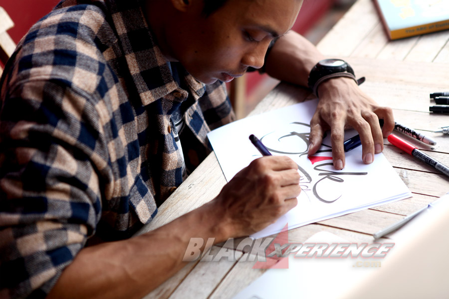 Eko Fitriono, Hand Lettering dan Calligraphy Artwork