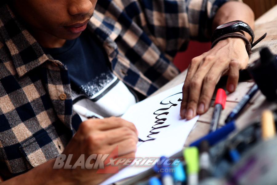 Eko Fitriono, Hand Lettering dan Calligraphy Artwork