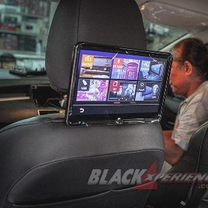 Upgrade Head Unit, Headrest Clip On dan Security Cam pada  All New Nissan Livina VL