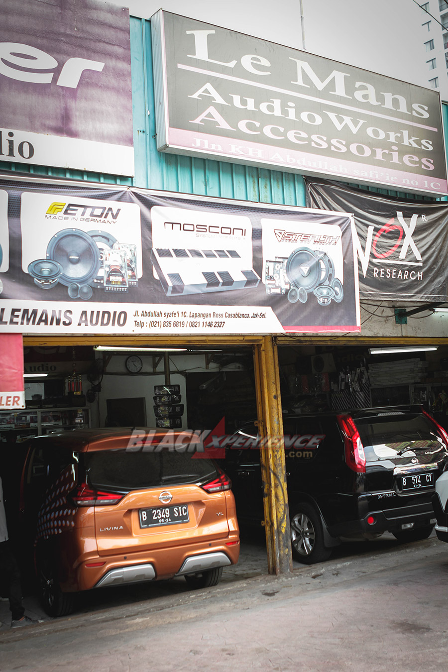 Upgrade Head Unit, Headrest Clip On dan Security Cam pada  All New Nissan Livina VL