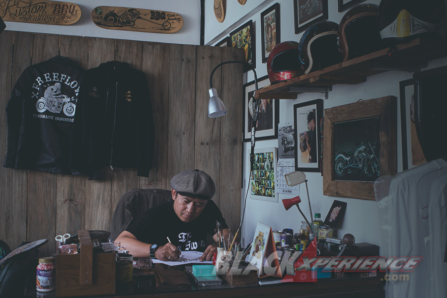 Fahmi, One of the Best Indonesia’s Pinstripper