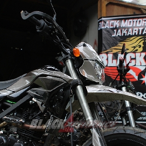 Motor-motor anggota BMC Jakarta Barat
