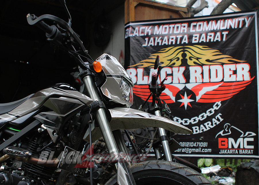 Motor-motor anggota BMC Jakarta Barat