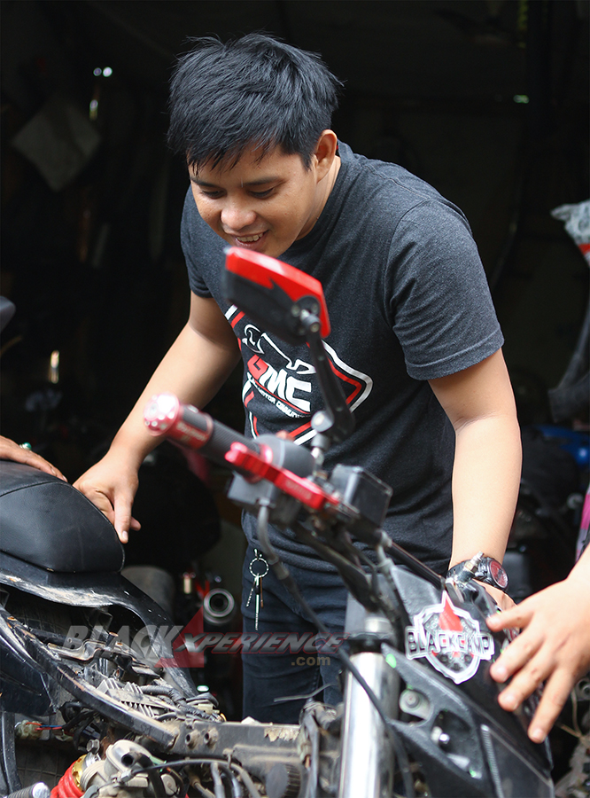 Menilik Modifikasi  Komunitas Black Motor  Community Jakarta  