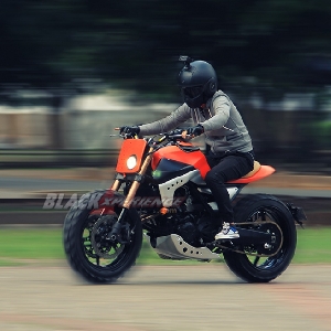 Test ride Kawasaki Z250 Scrambler