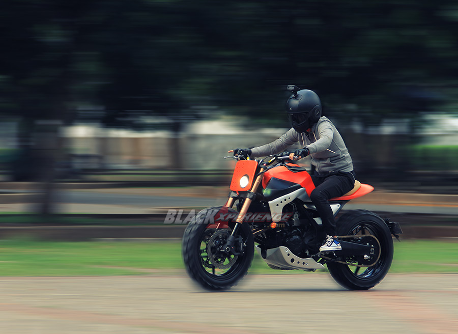 Test ride Kawasaki Z250 Scrambler