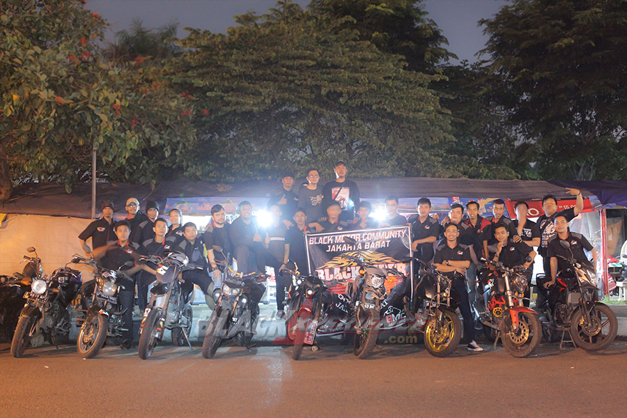 Menilik Modifikasi  Komunitas Black Motor  Community Jakarta  