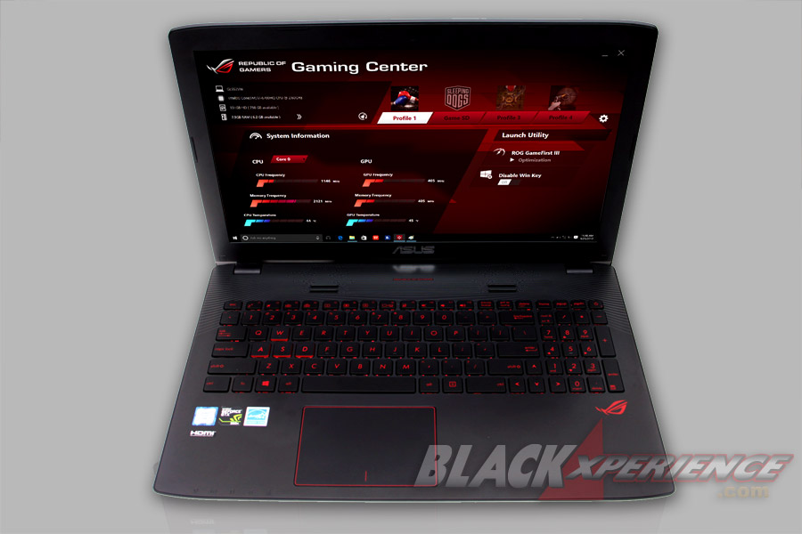 Notebook ASUS ROG GL552VW, Rasakan Sensasi Pengalaman Game Menakjubkan