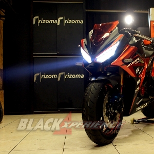 Tampang sangar Honda All New CBR150R street exclusive