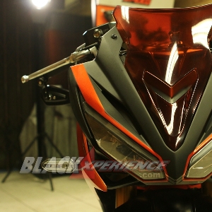  Tampak depan Honda All New CBR150R street exclusive