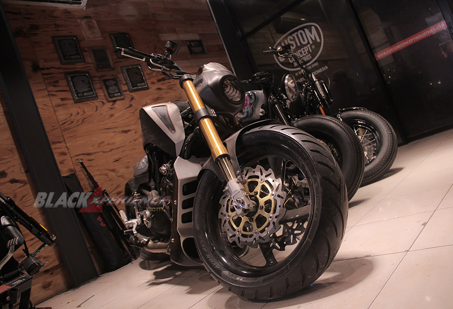 Harley-Davidson Cross Bones Akan Disulap Jadi Bobber Indonesia