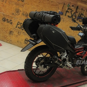 Honda All New Supra GTR150 enduro small bike, siap diajak touring