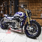 Modifikasi Harley Sportster XL 1200, Simply Retro Scrambler