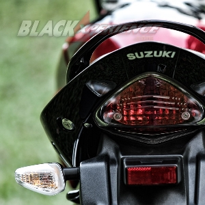 Sekilas lampu belakang mirip dengan Satria Fu