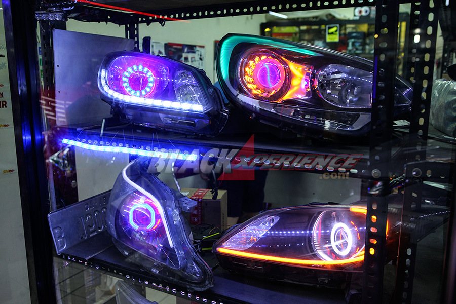 Modifikasi Kosmetik All New Terios, Makin Ganteng dengan DRL, Lazy Eyes  dan Foglamp 3 Warna 