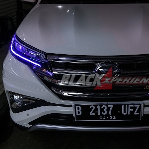 Modifikasi Kosmetik All New Terios, Makin Ganteng dengan DRL, Lazy Eyes  dan Foglamp 3 Warna 