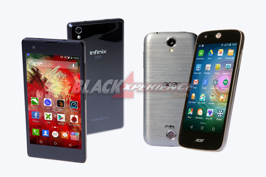 Infinix Hot 2 vs Acer Liquid Z320, Sengit di kelas Hemat