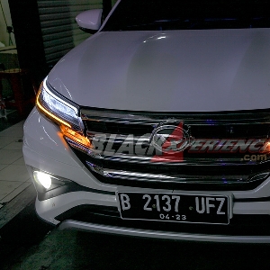 Modifikasi Kosmetik All New Terios, Makin Ganteng dengan DRL, Lazy Eyes  dan Foglamp 3 Warna 