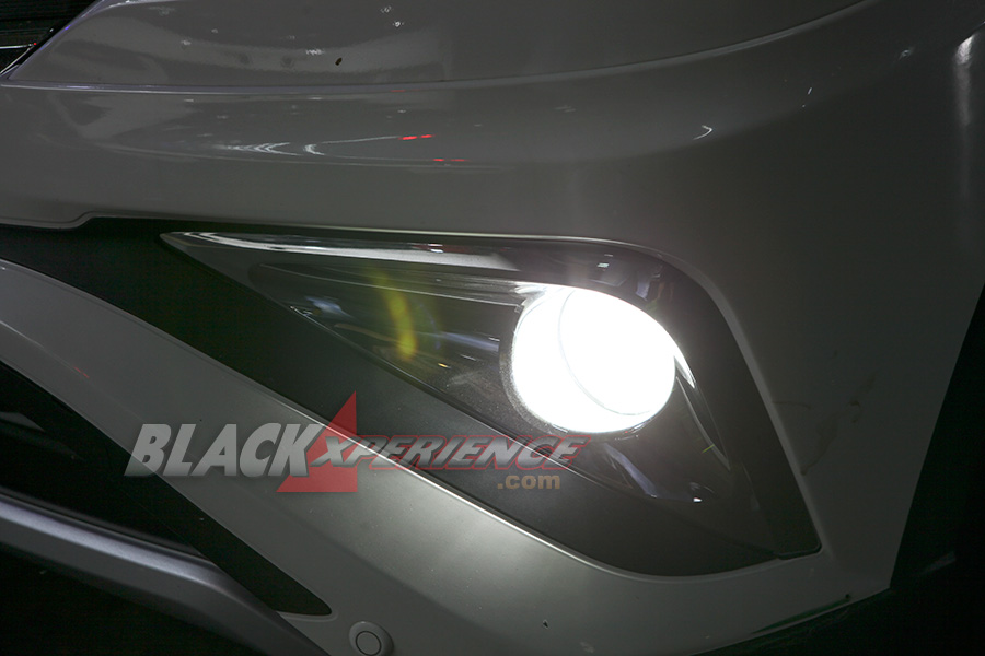 Modifikasi Kosmetik All New Terios, Makin Ganteng dengan DRL, Lazy Eyes  dan Foglamp 3 Warna 