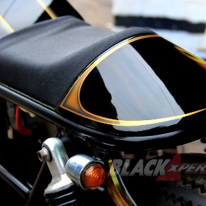 Subframe custom menyesuaikan konsep cafe racer