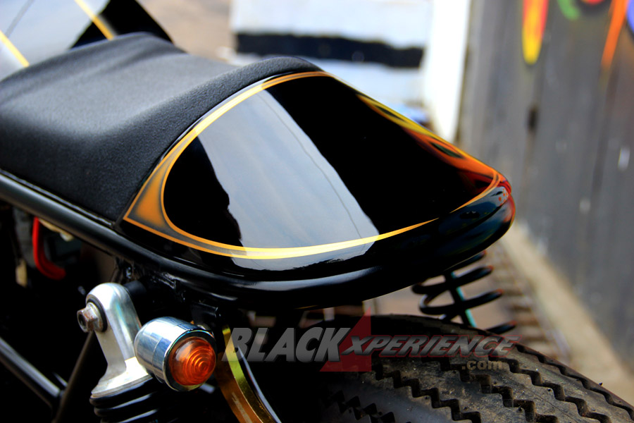 Subframe custom menyesuaikan konsep cafe racer